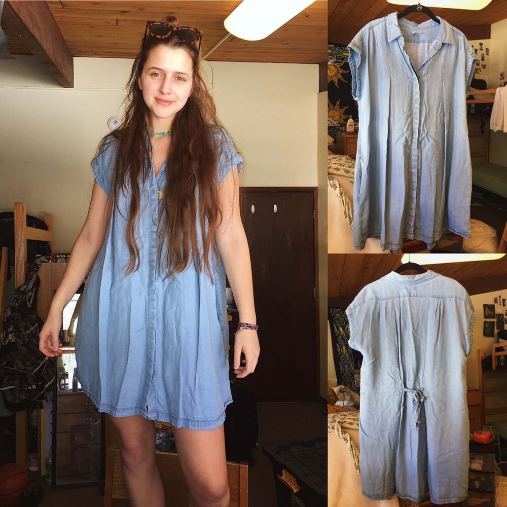 casual summertime sun dress